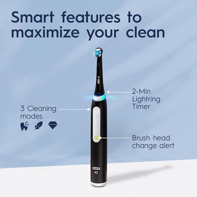 Oral-B iO Deep Clean Rechargeable Electric Toothbrush, iO Series 3 Limited - Image 4