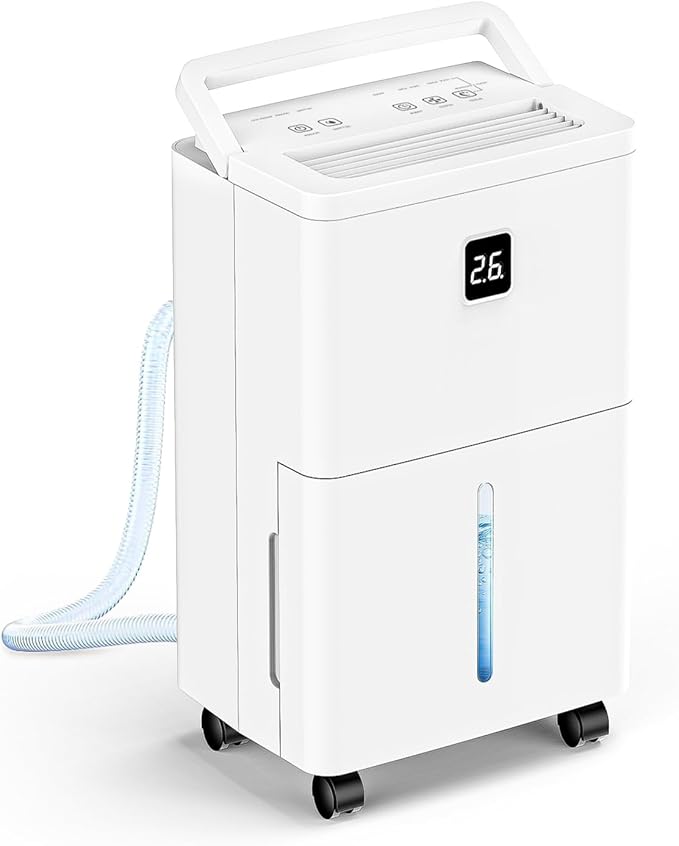 25 Pint Dehumidifier for Basement, Quiet Dehumidifier by Unknown