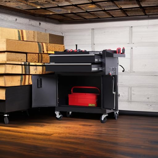 tool chest heavy duty cart steel rolling tool showing dimensions