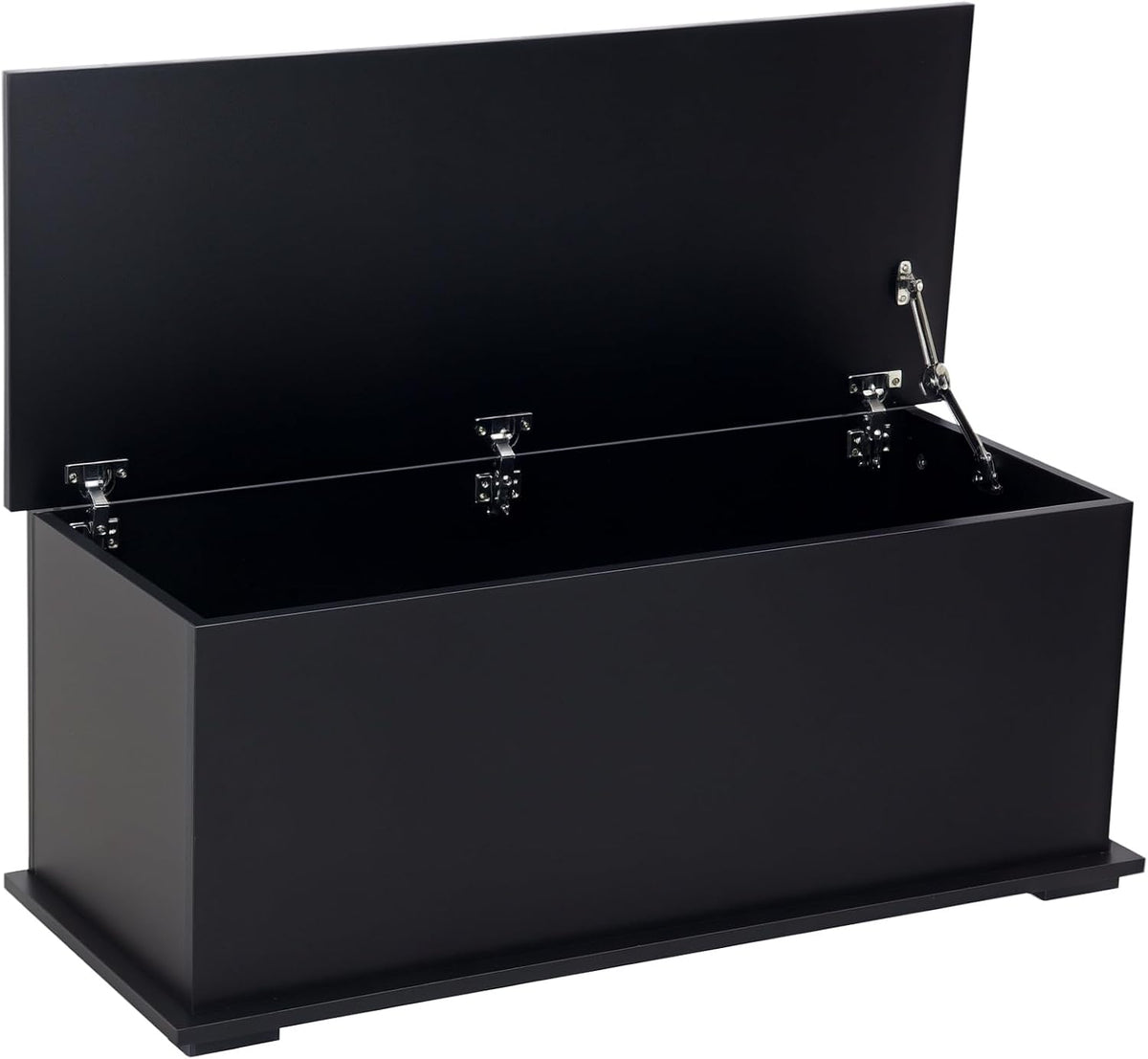 homcom 39.4" modern storage chest, lift top storage, main product view