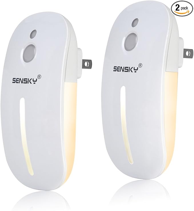 Sensky [2 Pack Plug in Night Light by Sensky