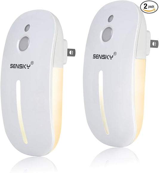 Sensky [2 Pack Plug in Night Light by Sensky