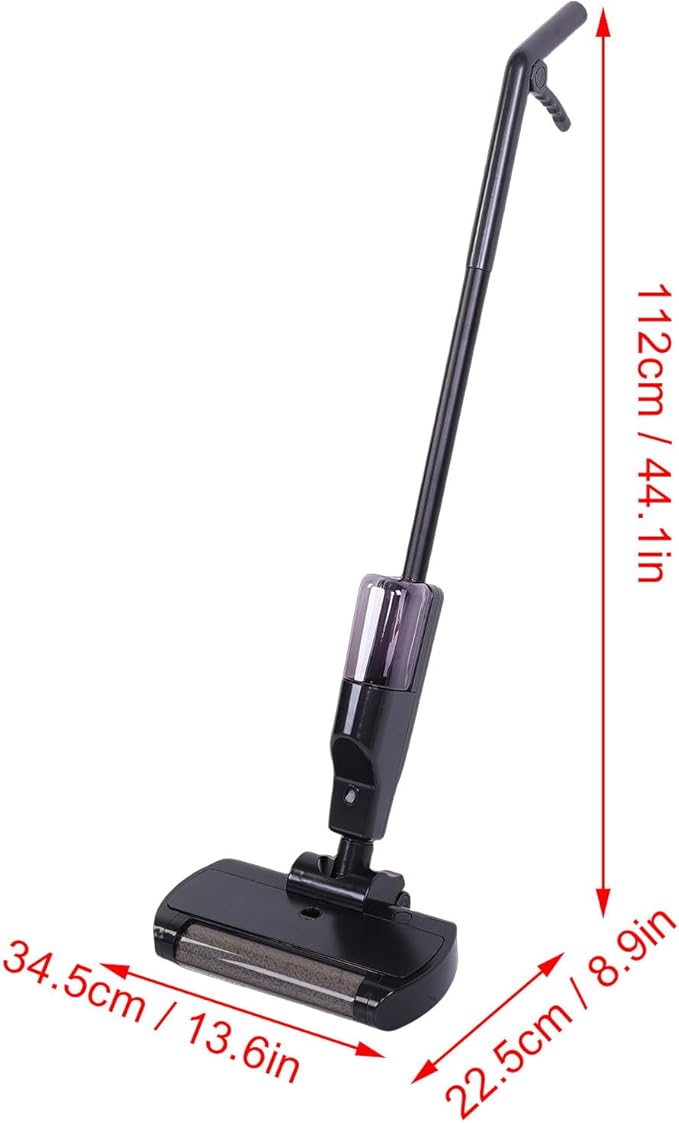Diydeg Wet Dry Vacuum Cleaner, 550ml Water Tank Spray Automatic Vacuum Mop - Image 8