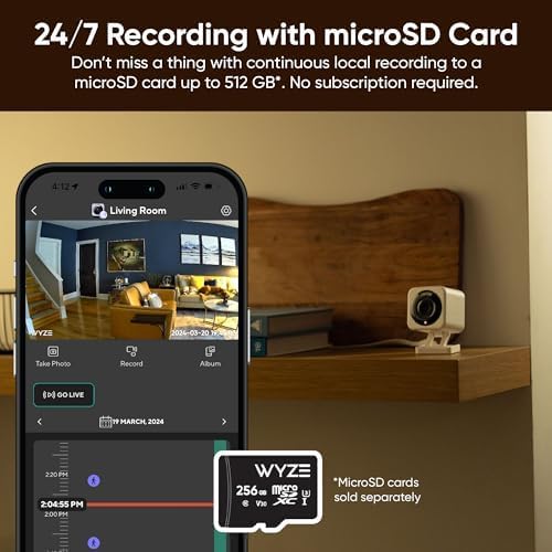 WYZE Cam v4, 2.5K AI Security Camera, Indoor/Outdoor Cameras - Image 6