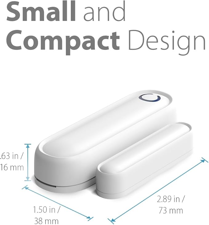 Fosmon 4 Pack WaveLink 51018HOM Add-On Door Contact Sensor Unit - Image 3