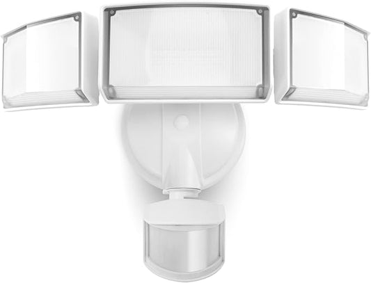 LUTEC 72W 7500LM LED Security Lights Motion Sensor Light Outdoor, 5000K Daylight by LUTEC