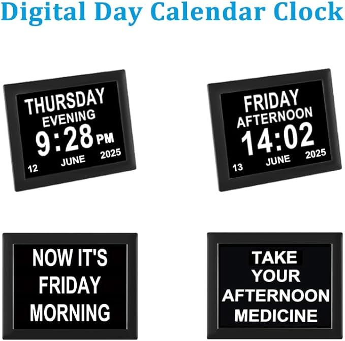 Jaihonda 8 Alarm Options Clock - Image 5