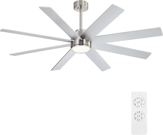 WINGBO 72" Large DC Ceiling Fans by HomePage