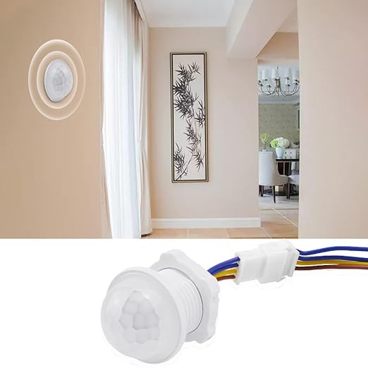 Scpopfer 2Pack Motion Sensor Light Switch 100-240V 40W PIR Human Body Activated - Image 2