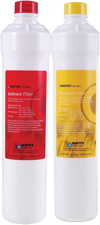 Watts Premier Bi-Annual RO Pure Plus 2-Pack Filtration Kit by Watts+Premier
