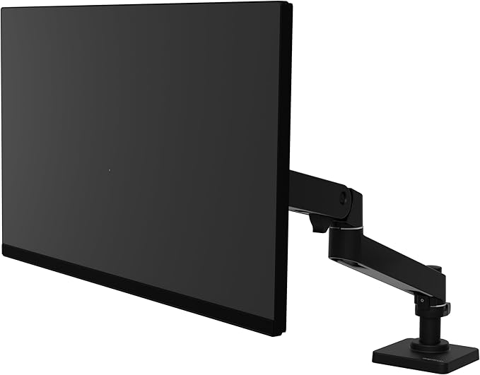 Ergotron – Upgraded LX Pro Premium Monitor Arm, Single Monitor Desk Mount – - Image 2