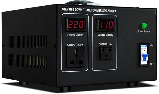 Step Down/Up Transformer 220v to 110v, 5000W Voltage Converter 110 to 220 Heavy by ZHENGXI