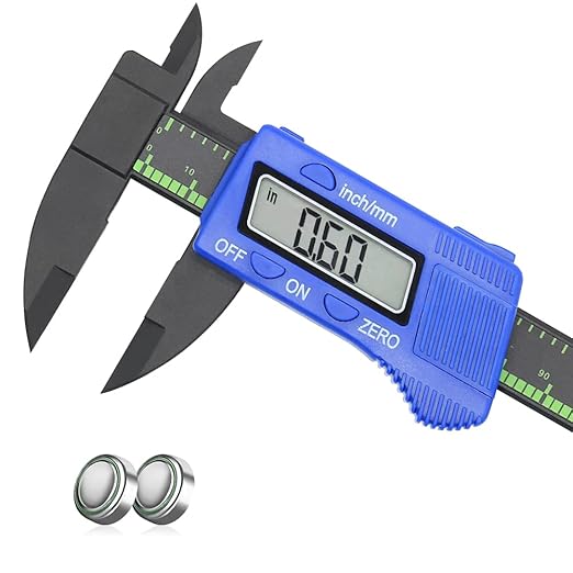 Electronic Digital Caliper, Plastic Vernier Caliper, Caliper Measuring Tool by High-qualityMaterialsandMeticulousCraftsmanship