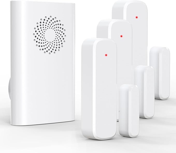 Door Chime, Wireless Door Open Sensor Alarm When Entry Business/Office/Store by AMHEY