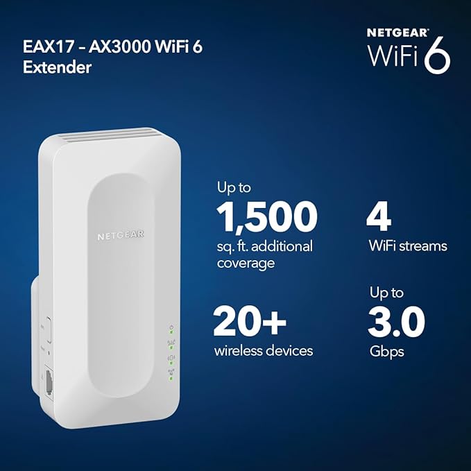 NETGEAR WiFi 6 Range Extender - Image 2