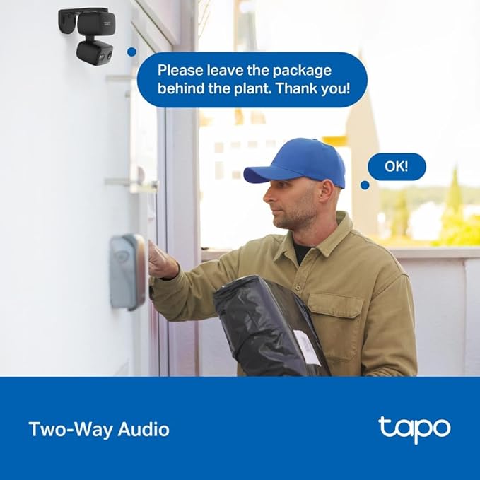 Tapo 2K Indoor/Outdoor Pan/Tilt Wired Security Camera - Image 11