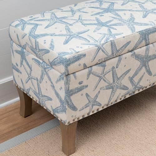 linon stephanie cream and light blue starfish fully, package contents