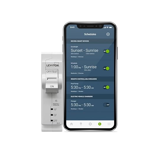 Leviton 2nd Gen Smart Circuit Breaker by Leviton