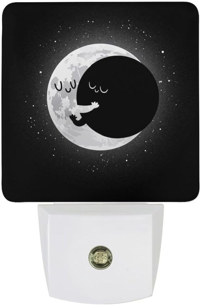 Cute Lunar Eclipse Night Light, Plug into Wall Decor Nightlights by Unknown
