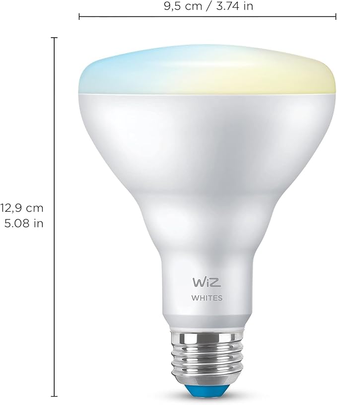 WiZ 65W BR30 Tunable White LED Smart Bulb - Image 2