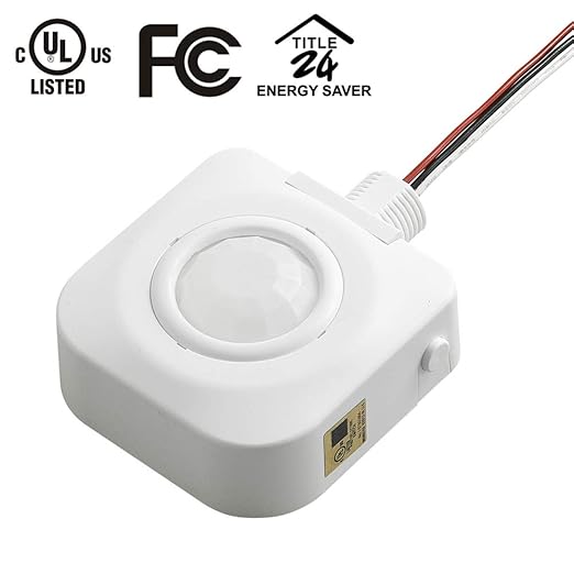 ECOELER Ceiling Occupancy Motion Sensor Switch, High Bay Fixture Mount 360° - Image 6
