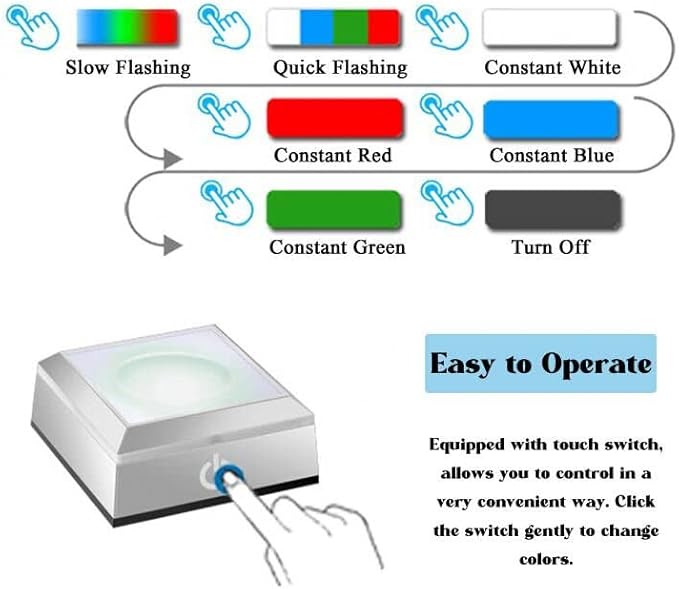 ZEERSHEE Multicolor LED Light Base - Image 3