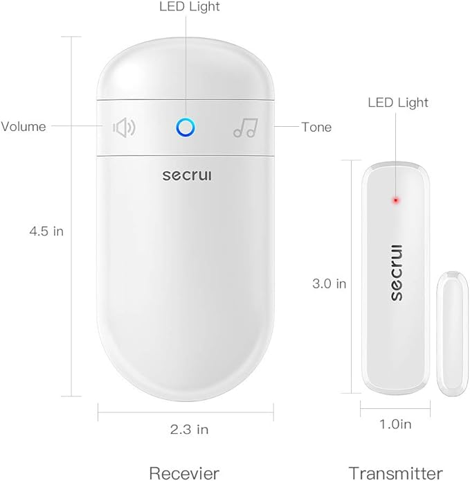 Door Chime, Door Sensor Chime for Door Opens – Door Ringer - Image 5
