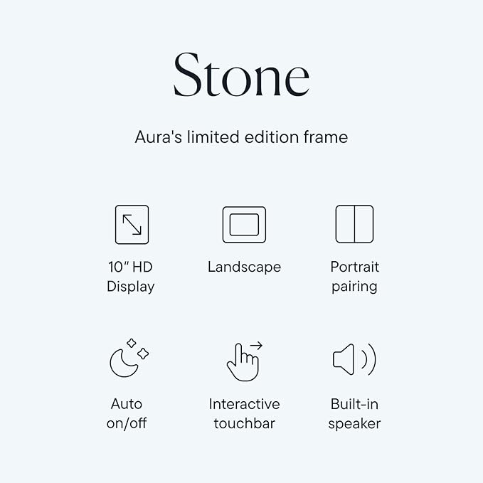 Aura Stone Digital Picture Frame - Image 2