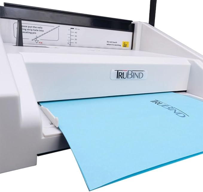 TruBind Hot Knife Velobind Binding Machine | 22 Sheet Punch Capacity | Bind up - Image 6