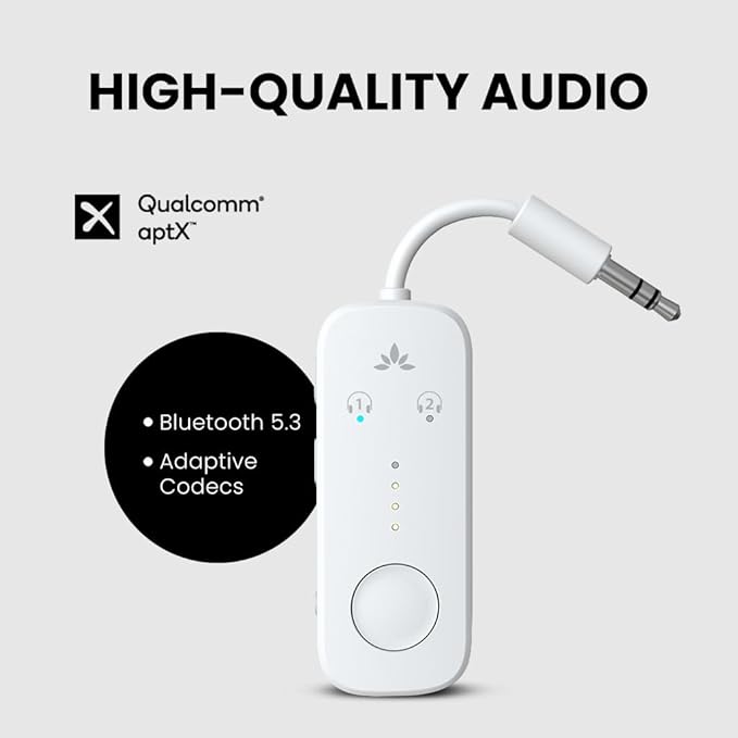 Avantree Relay - Premium Airplane Bluetooth Adapter - Image 3