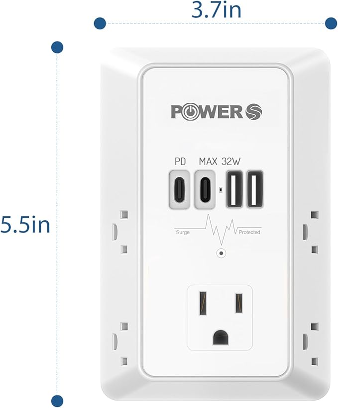 20W PD Fast Charging Wall Outlet - Image 6