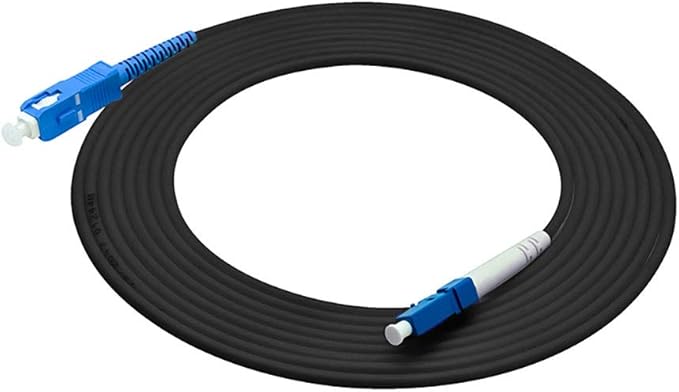 Jeirdus 450M LC-SC LC to SC Outdoor Armored Simplex SM Fiber Optic Cable Jumper - Image 4