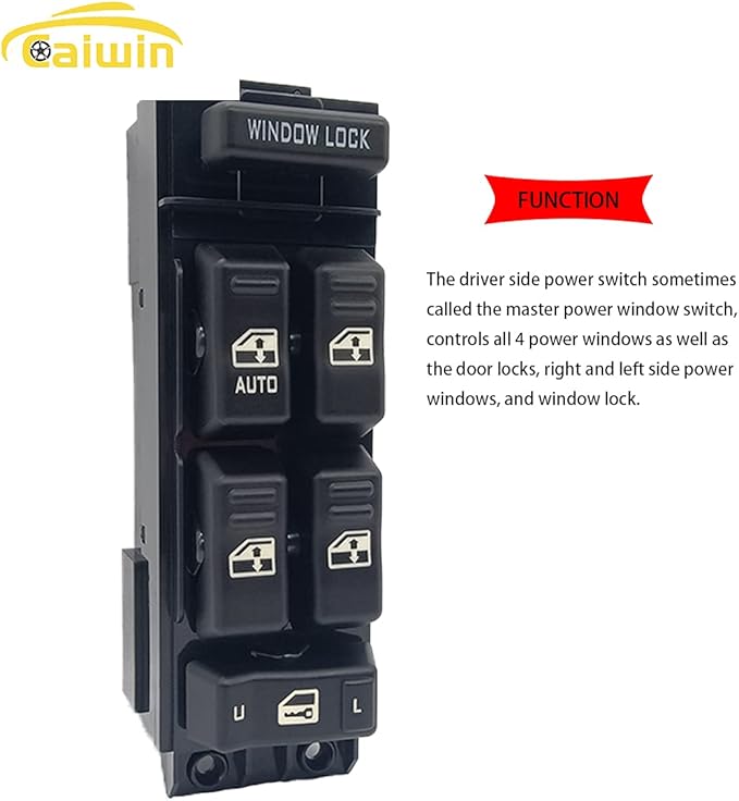 15062650 Front Left Driver Side Power Window Master Control Switch fit - Image 6