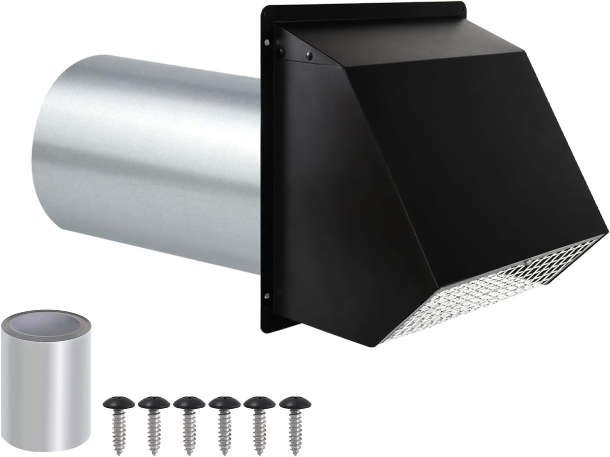 3 Inch Dryer Vent Cover Wall Vent Hood