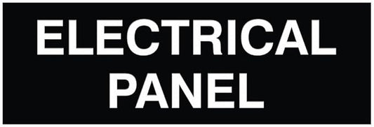 All Quality Basic Electrical Panel Sign by All+Quality