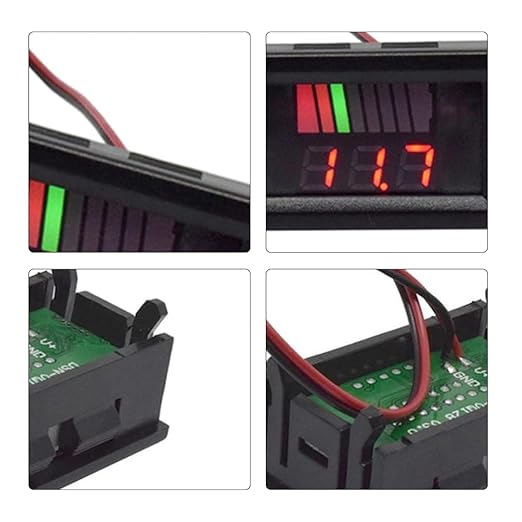 Battery Charge Level Indicator Car Battery Capacity Meter Tester Checker - Image 9