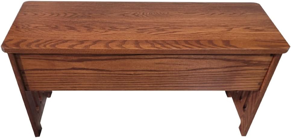 rustic red door co. wooden storage bench for, main product view