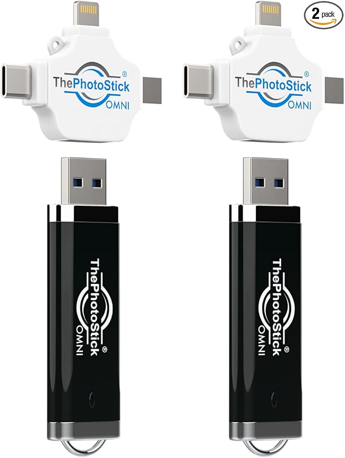 ThePhotoStick® Omni 128GB by ThePhotoStick