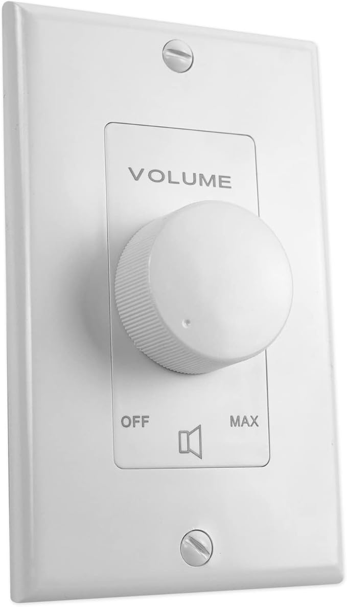 Rockville VOL70100 100 Watt 70V Wall Volume Control Zone Controller, 11-Step by Rockville