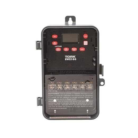 EWZ Series Multipurpose Control Astronomic 7 Day Time Switch, 120-277 VAC Input - Image 5