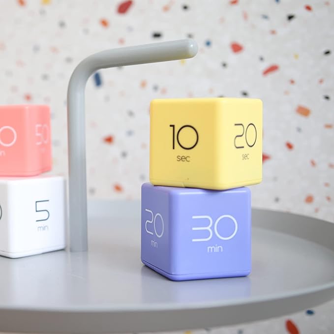 mooas Cube Timer, Timers Cube Flip Block Timers Productivity Gravity Sensor - Image 3