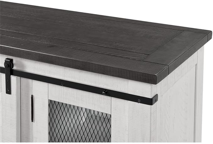 Martin Svensson Home Rustic 65” Solid Wood TV Stand - Image 9