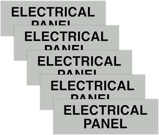 All Quality Basic Electrical Panel Sign by All+Quality