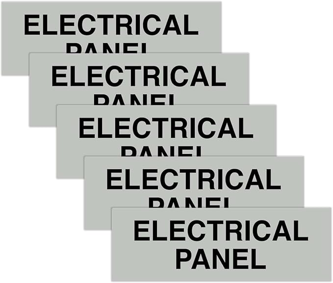 All Quality Basic Electrical Panel Sign by All+Quality