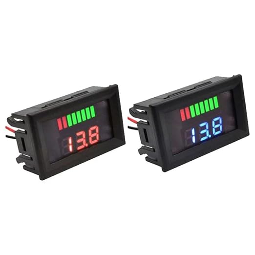 Battery Charge Level Indicator Universal Car Battery Capacity Meter Tester - Image 8