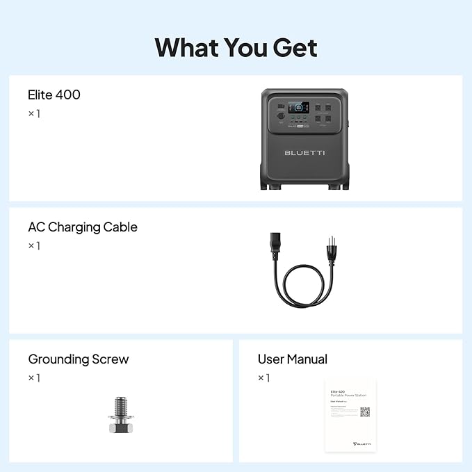 BLUETTI Elite 400 Portable Power Station - Image 9