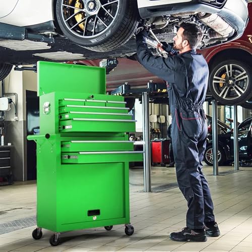 8-drawer rolling tool chest – 2-in-1 lockable tool, main product view