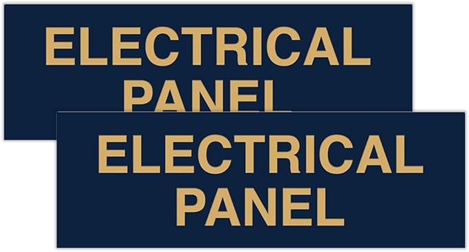 All Quality Basic Electrical Panel Sign by All+Quality