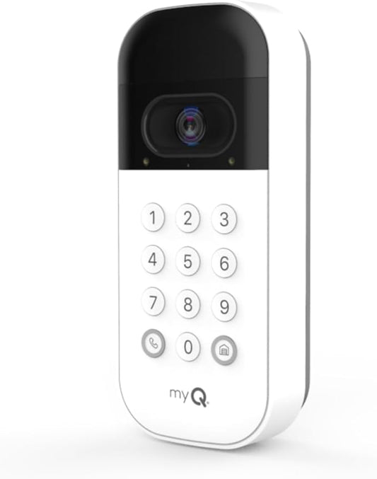 myQ Smart Garage Door Video Keypad by Chamberlain