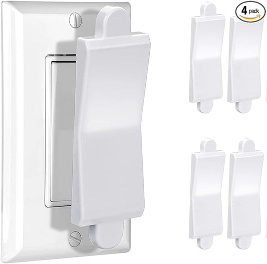 Magnetic Light Switch Guard Cover- PSZEZNZ Light Switch Outlet Covers by Makeyourlifeeasyandhappy